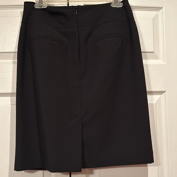 Worthington sz 8 Lined Cotton Skirt, Back Zipper and Pockets - Picture 2 of 5